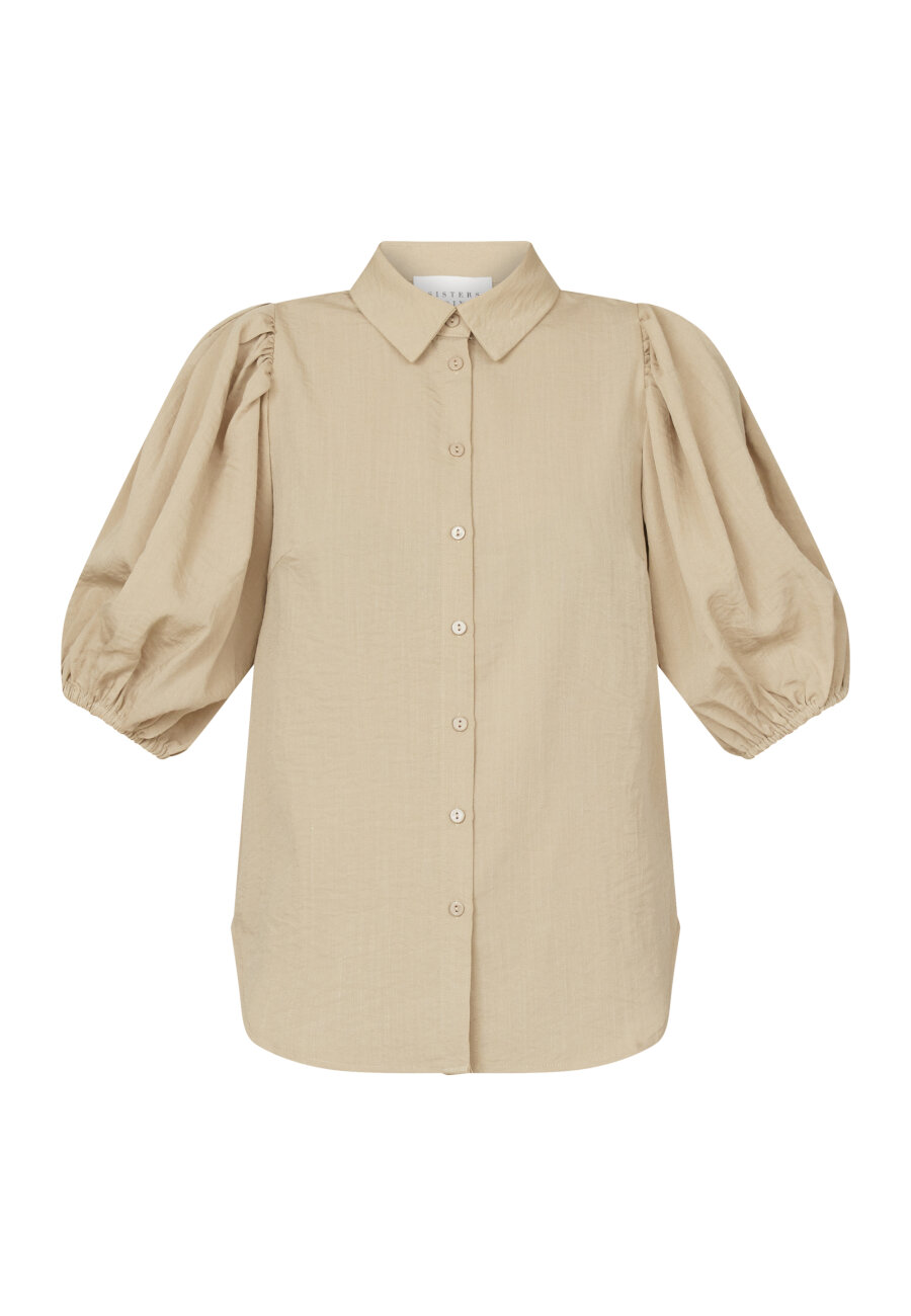 SISTERS POINT dam t-shirt SIS - Brown/Brown